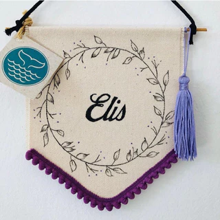 Flâmula com nome personalizado