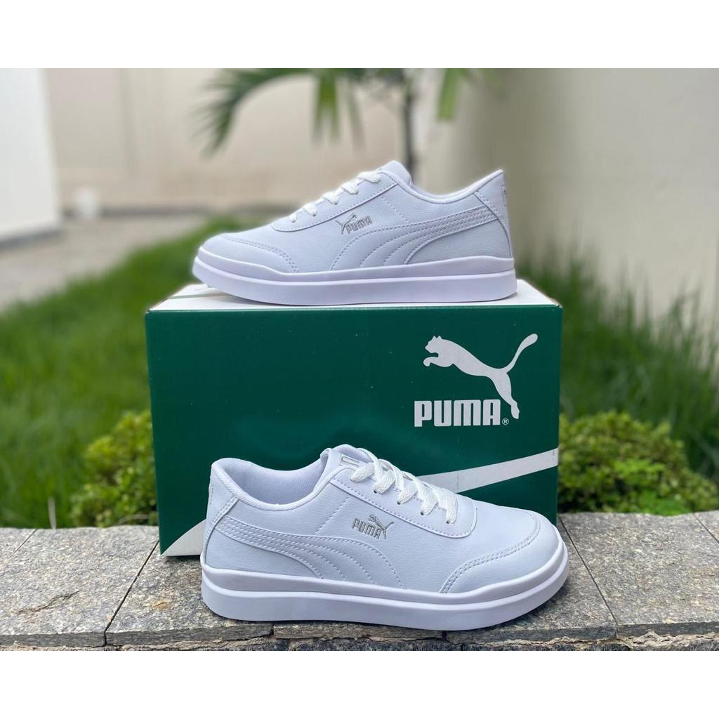 Tenis Branco Feminino Academia Puma Caminhada Tênis Puma Femenino Pronta  Entrega