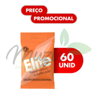 Kit 60 Preservativo Camisinhas Lub (3x20) Elite Blowtex Cx