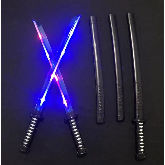 Espada Brinquedo Samurai Ninja COM Som E Luz 3 PILHAS
