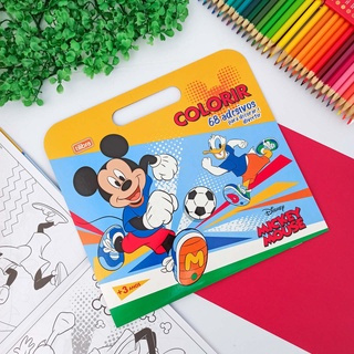 Disney Colorindo com Adesivos Mickey Mouse