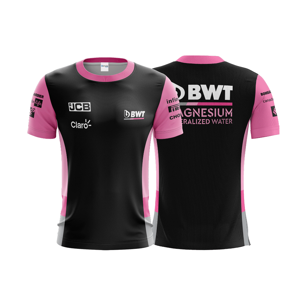 Camiseta PE Personalizada DryFit Fórmula 1 F1 Racing Point | Shopee Brasil