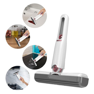 Mini Esfregão Absorvente Mop Portátil Auto-Squeeze mop Multifuncional