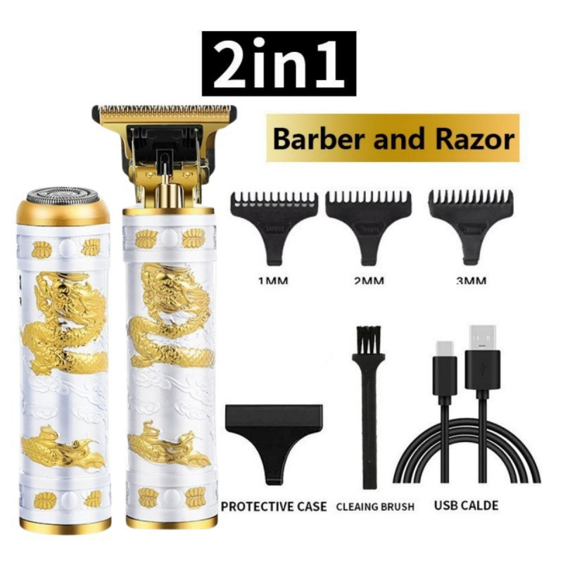 Máquina 2 em 1 De Corte de Cabelo Para Homens | Shopee Brasil