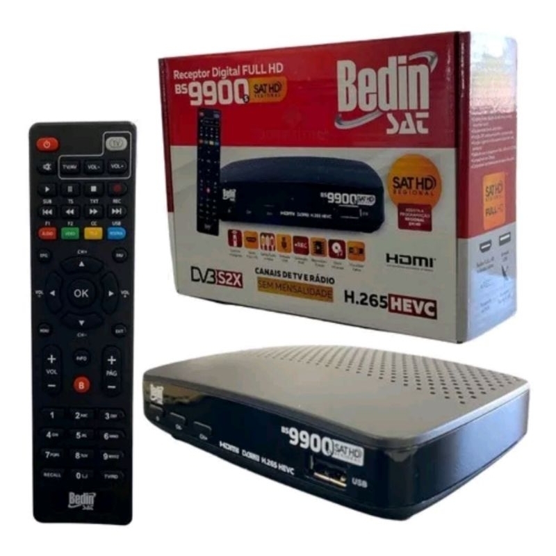 receptor bedin Sat bs9900s canais livre