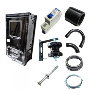 Kit Caixa Luz Padrão Monofásica Padrão Ba/pe/rn