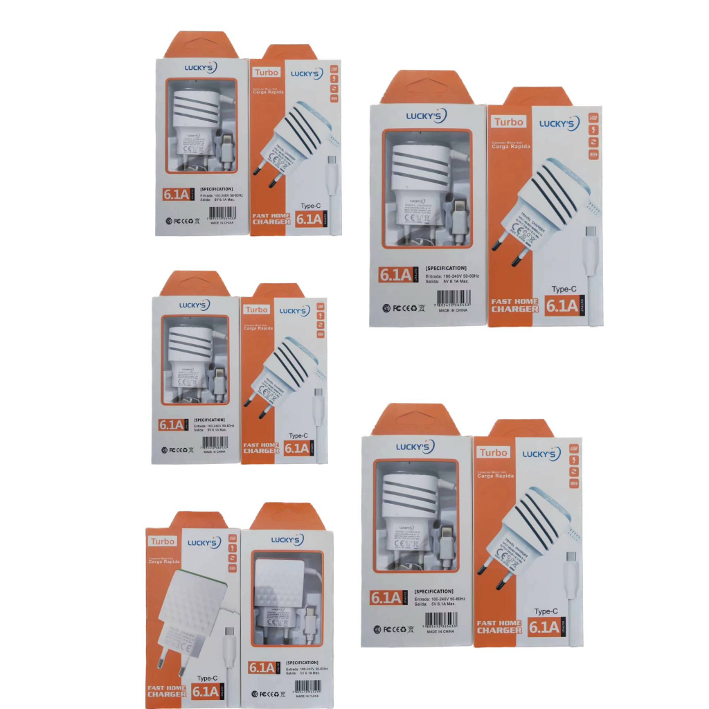 KIT 10 Carregador Celular V8 Ou Tipe C Android Inteligent 4.1a Micro 1.2 Metros Usb Rápido