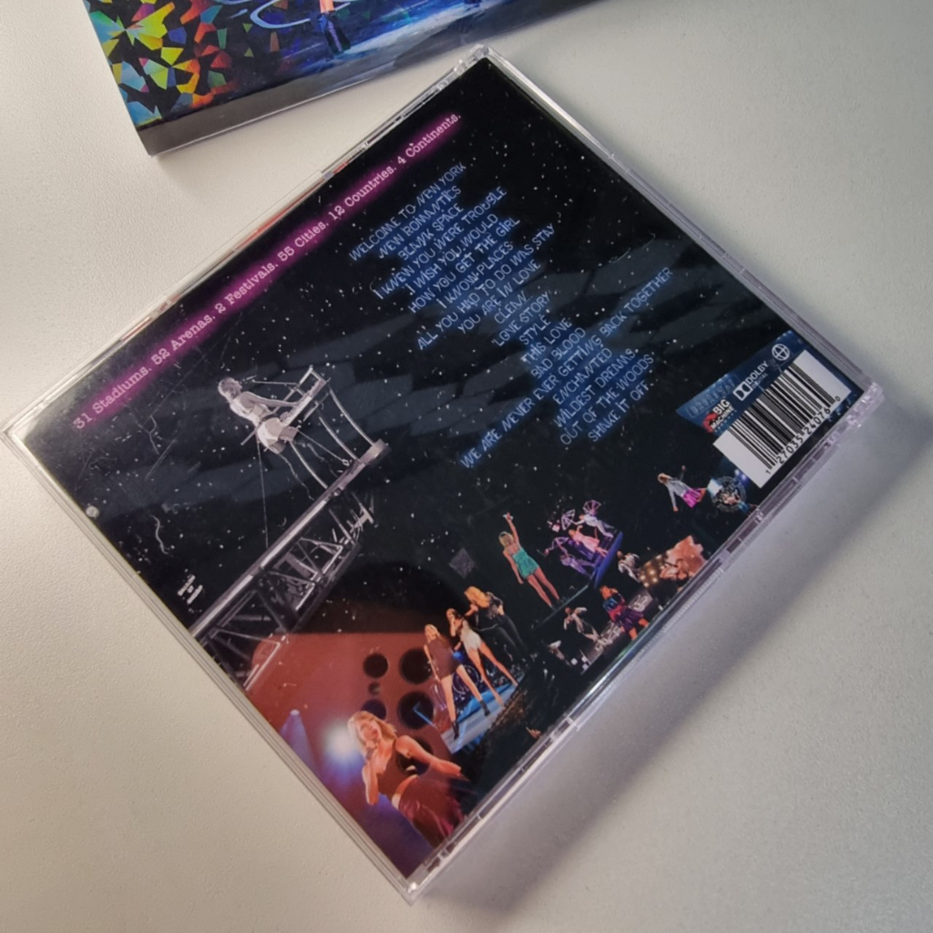 TAYLOR SWIFT - THE 1989 WORLD TOUR (LIVE) [HOLOGRÁFICO] | Shopee