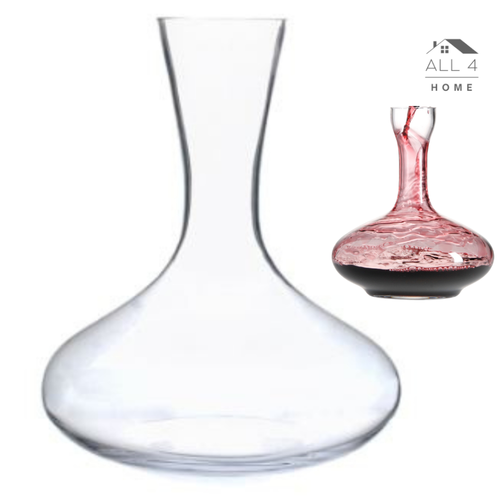 Decanter Barolo de Vinho Decantador Vidro 1 Litro Shopee Brasil