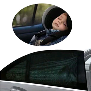 💓👶02 (duas) Capas Cortina Proteção Solar Anti Vento Crianças Capa Janela Carro  *Tapa Vento Protetor 💓👶 em Oferta na Shopee