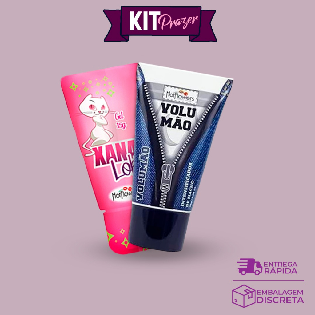 Kit Casal Volumão Intensificador De Macho E Xana Loka Gel Excitante  Feminino Ela Louca Aumenta Tesão Sex Shop | Shopee Brasil