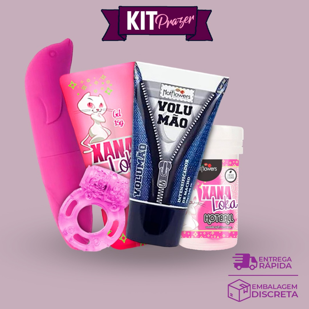 KIT NAMORADOS SEX SHOP VIBRADOR + Volumão Intensificador+Xana Loka Gel  Excitante Aumenta Tesão Sensações + ANEL VIBRA + | Shopee Brasil