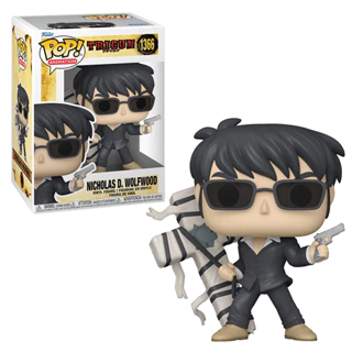 FUNKO POP ANIMATION TRIGUN - NICHOLAS D. WOLFWOOD 1366 NOVO ORIGINAL em Oferta na Shopee