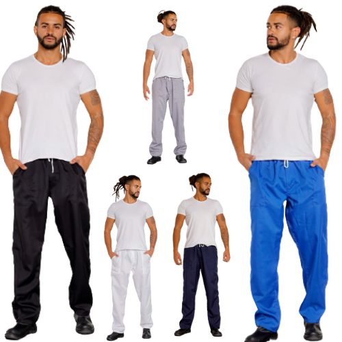 Calça Oxford Com Cordão E Elastico Ajustavel Mecanico Para Obras 51