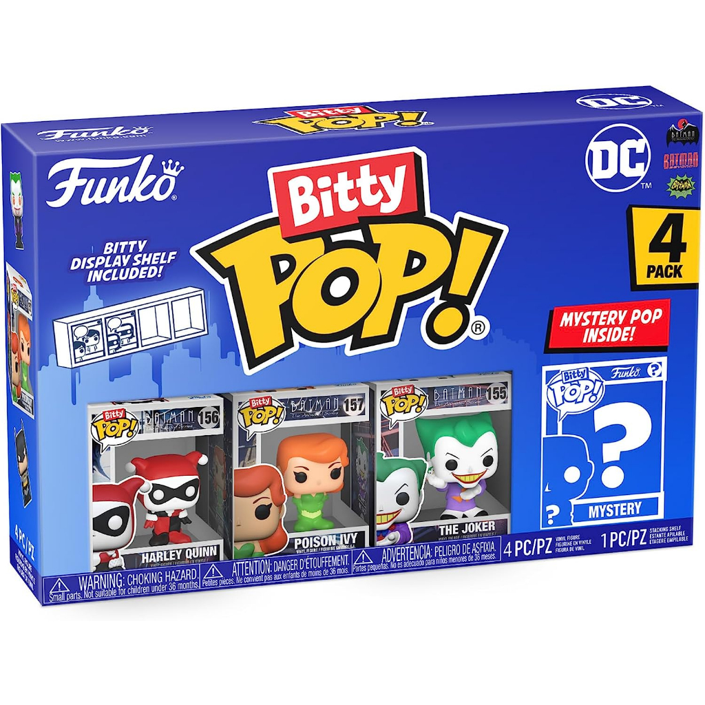 Funko Pop Arlequina Harley Quinn Wrapped Bomb 299 DC Heroes com o