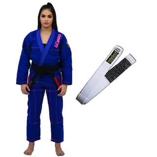 Kimono Feminino, Quimono Jiu Jitsu Faixa Jj - Girls