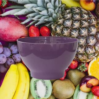 kit 10 cumbucas grande plástico 600ml LINDA resistente caldos açaí cozinha cores