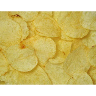 Caixa Com 5kg Batata Frita Chips Lisa Para Revenda Sem Sal