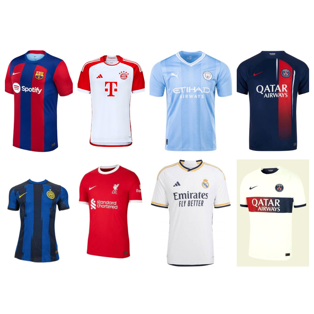 Camisas de Futebol / Camisetas de Times / Temporada 23/24 / Seleções / Times Europeus e Nacionais / Escudo Bordado / Detalhes Impecáveis / Oferta / Envio Já