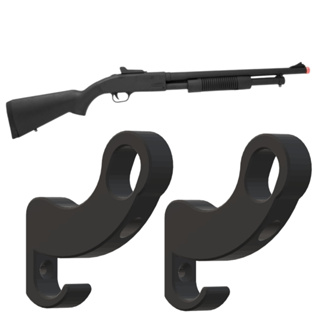 Kit 10 Suportes De Parede Aep Gbb Rifle Espingarda
