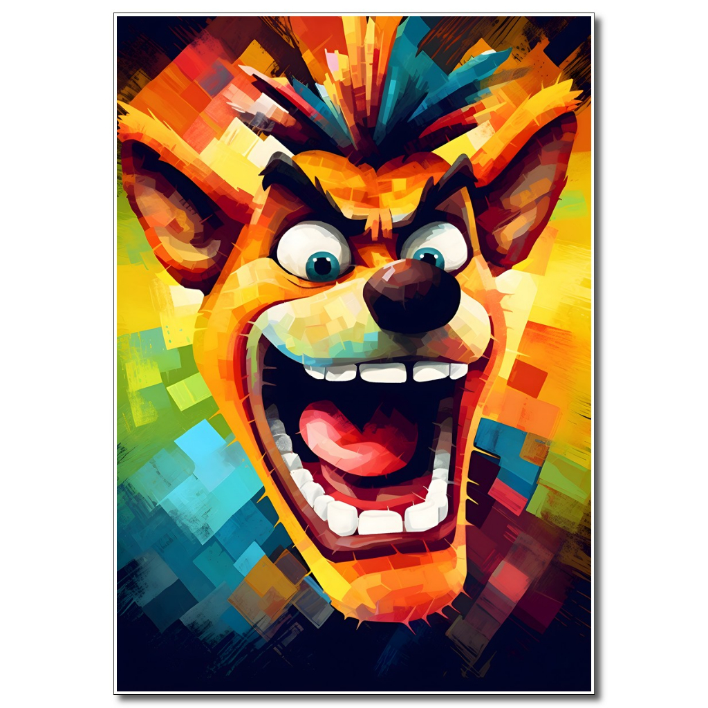 Poster Arte Geek Video Game Quadro Cartaz - 100 modelos - 21/40-b ...