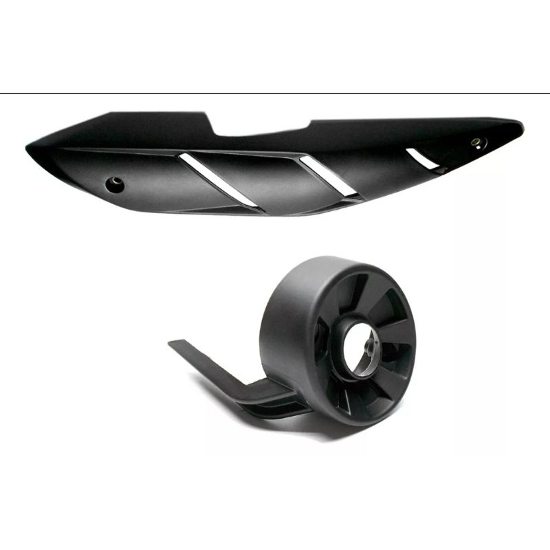 Protetor Escapamento Fazer 150 Factor 150 Kit 2 Partes