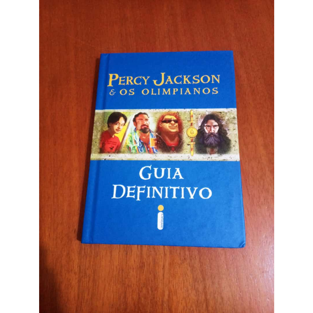 Livro Percy Jackson E Os Olimpianos Guia Definitivo Shopee Brasil