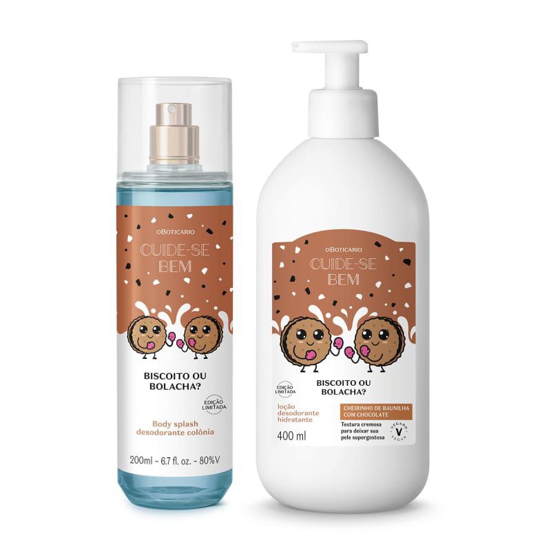 Body Splash E Hidratante Oboticario Biscoito Ou Bolacha Shopee Brasil