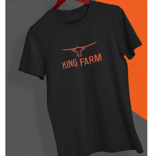 Camiseta KingFarm, Country, Cowboy, Rodeio, Algodão.