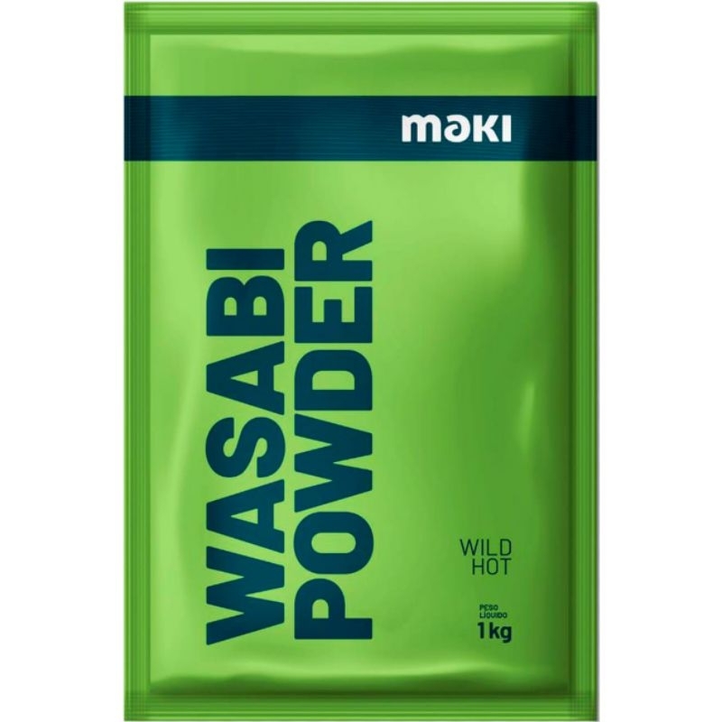 Wasabi Powder Maki 1,01kg Shopee Brasil