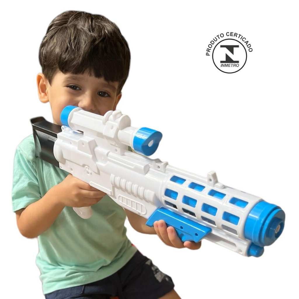 Pistola Lanca Agua Arminha Brinquedo Com Reservatorio Infantil Diversao  Praia Piscina Jardim Casa Colors - Carrefour