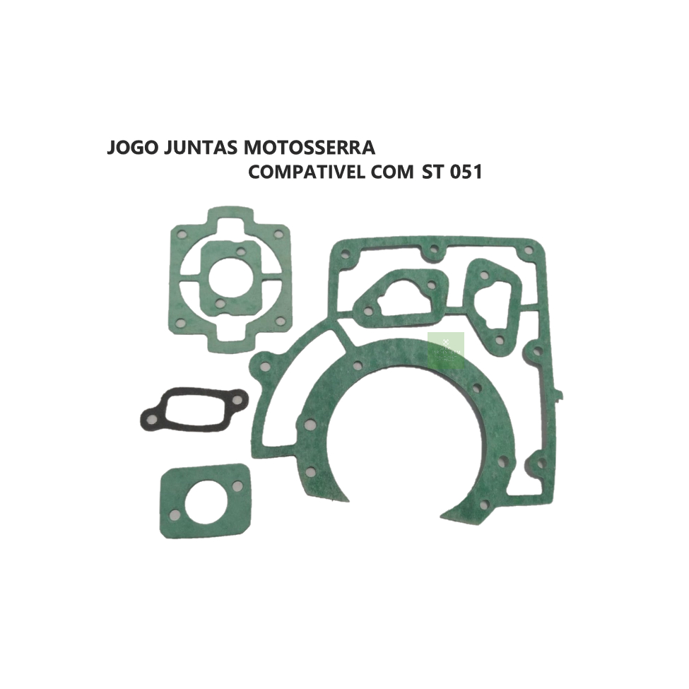 JOGO DE JUNTA MOTOSSERRA COMPATIVEL COM STIHL 051
