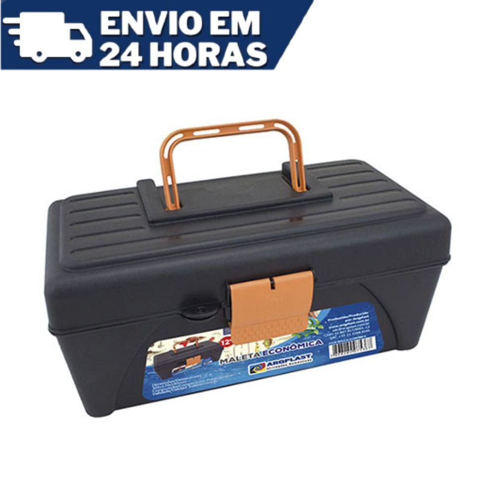 Maleta Caixa Organizadora De Pesca ou Ferramentas Econômica Ótima Barata