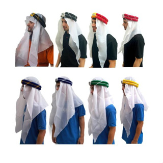 Turbante Árabe Shemagh ou Head band (Aro Fixador do Turbante) ou