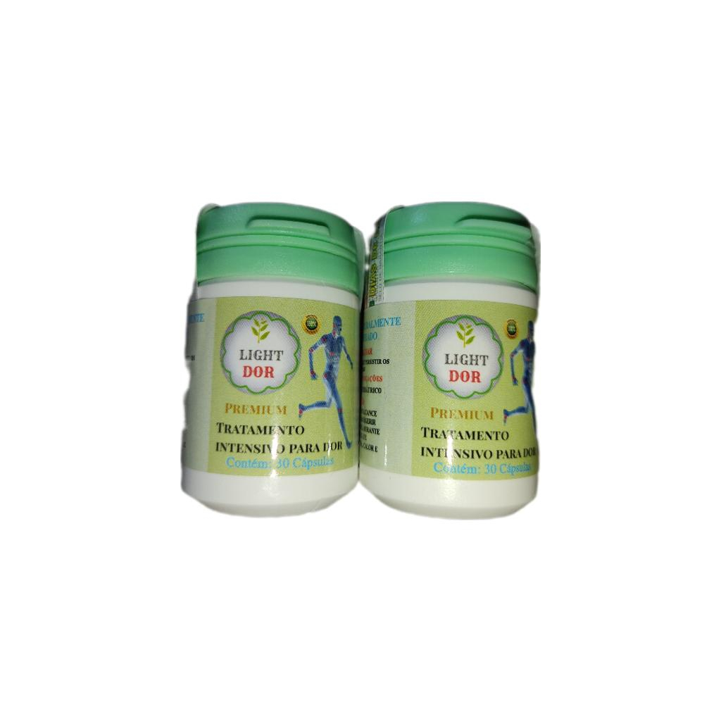 Light Dor Premium - 2 Potes - Alivio De Dores No Corpo