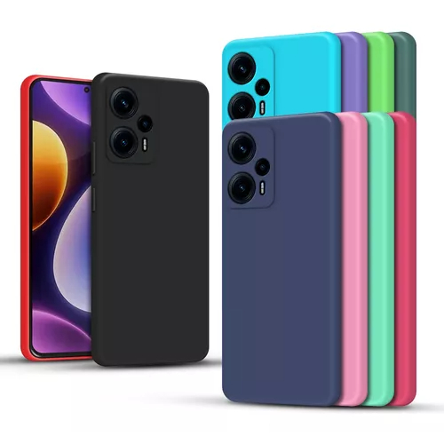 Capa Capinha Compativel Para Xiaomi Poco F5 5g Aveludada