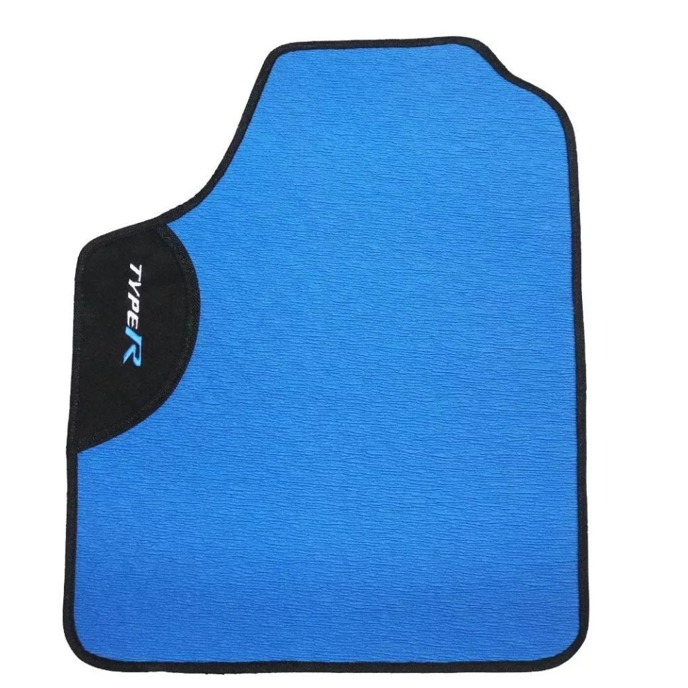 Tapete Automotivo Texturizado Azul Type-r | Shopee Brasil