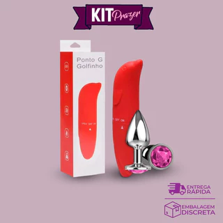 Kit Sex Shop Golfinho Ponto G + Plug Anal