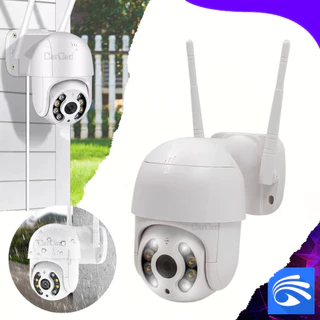 Câmera Segurança Ip Wifi Auto Tracking Audio Infravermelho