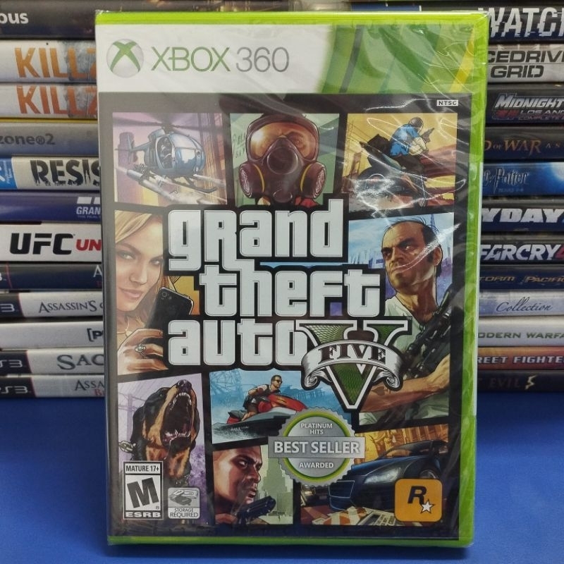 Gta 5 Xbox 360 Midia Fisica