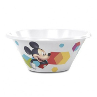 Tigela Bowl De Plástico Decorada Mickey Mouse 540ml