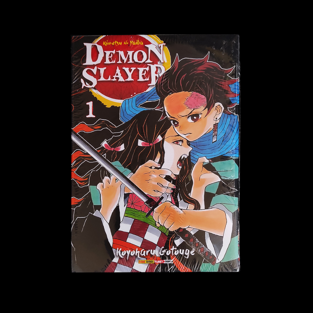 Mangá Demon Slayer Vol.1 Tanjiro Nezuko Kimetsu No Yaiba Livro Zenitsu ...