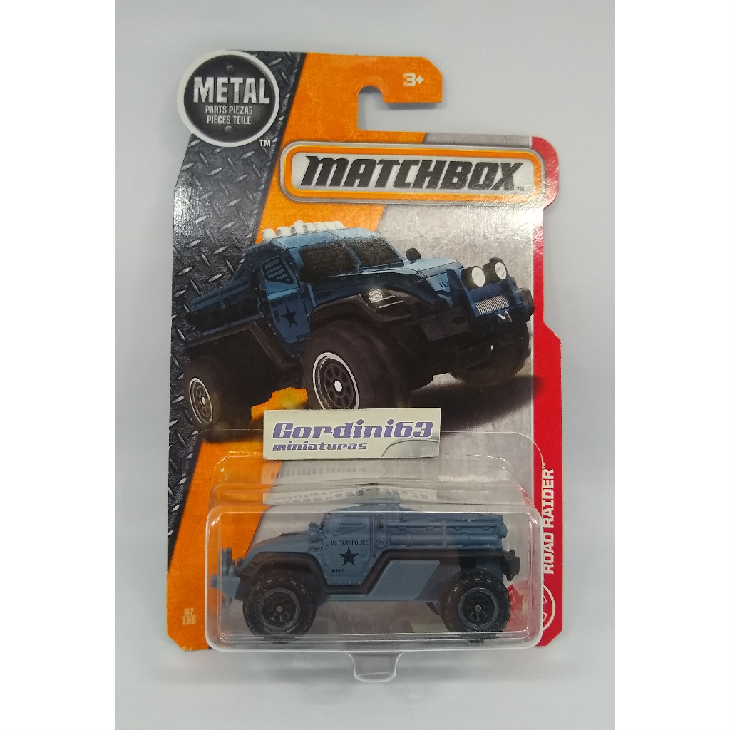 Matchbox Road Raider - Caminhão da Polícia Militar