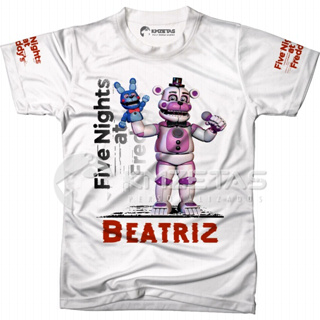 T-shirt 5 Nights with Freddie Five Nights At Freddy & #039;s FNAF,  animatronics No.