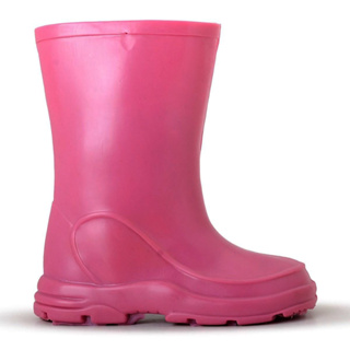 Bota galocha rosa preta azul menina e menina escola chuva roça antiderrapante
