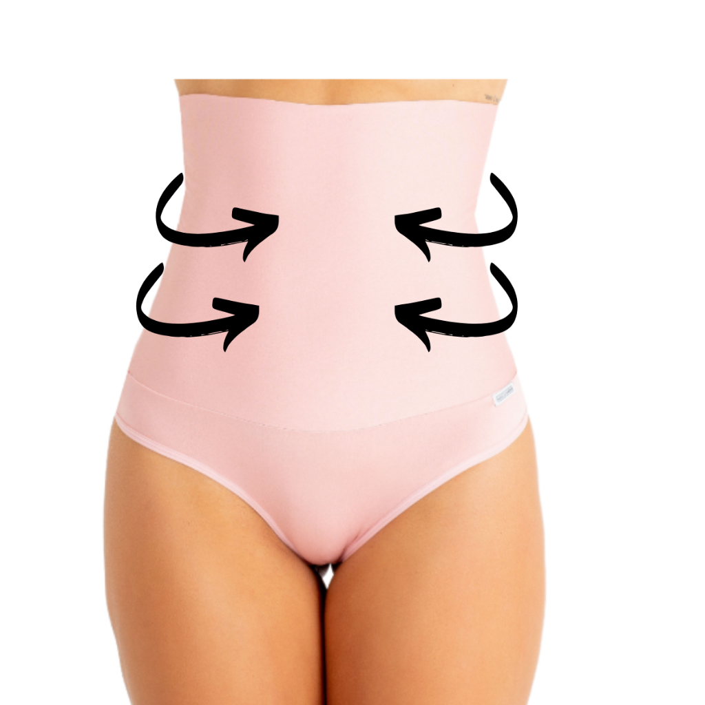 Cinta Alta Modeladora COMPRESSÃO Firmadora Suplex Aperta Barriga- Cris ...