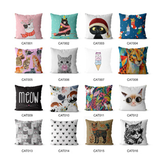 Capa De Almofada Decorativa Gatos