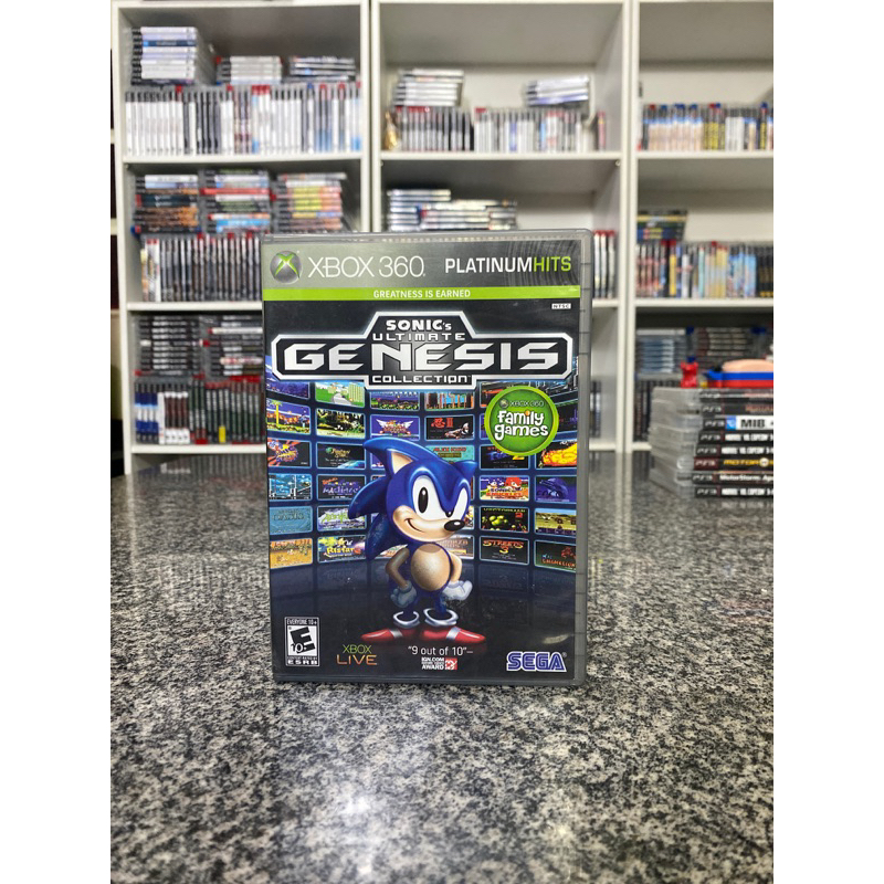 Sonic Ultimate Genesis Collection Xbox 360 Midia Fisica