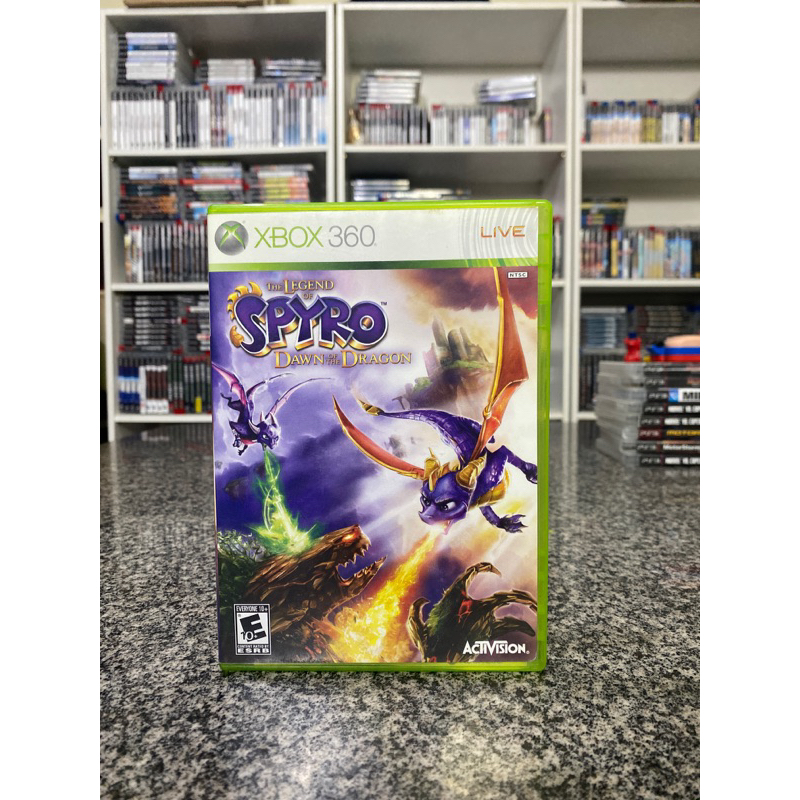 Jeu Xbox 360 : La Légende De Spyro Naissance D’un Dragon - Version PAL FR - Bon état