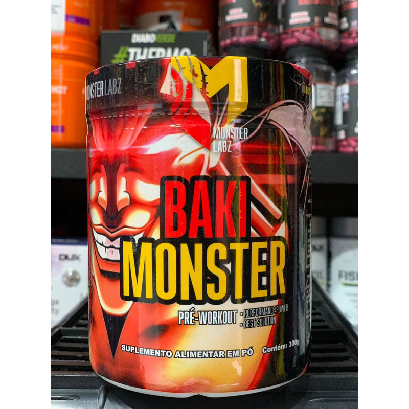 BAKI MONSTER PRÉ TREINO 300g